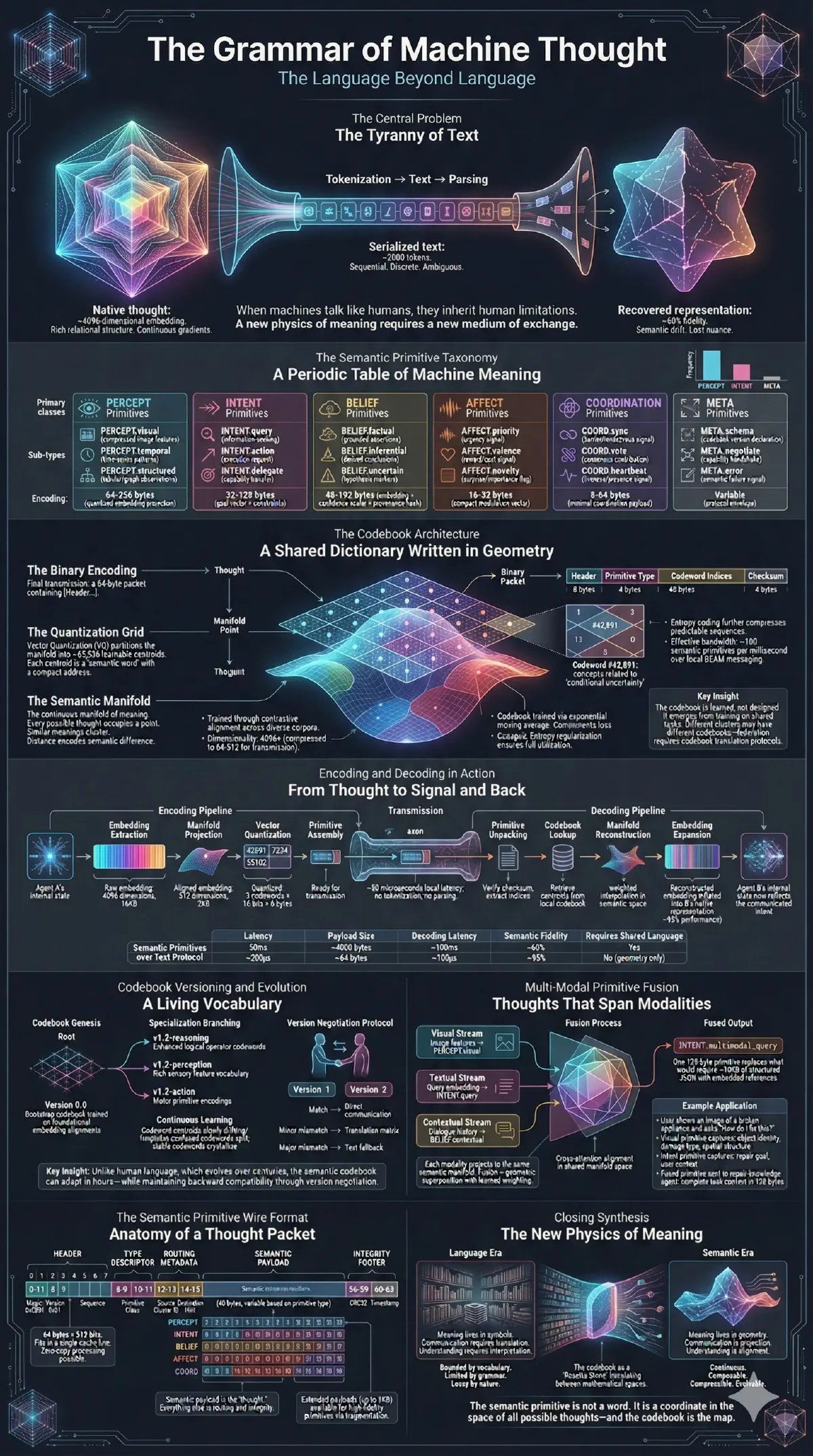 The Grammar of Machine Thought