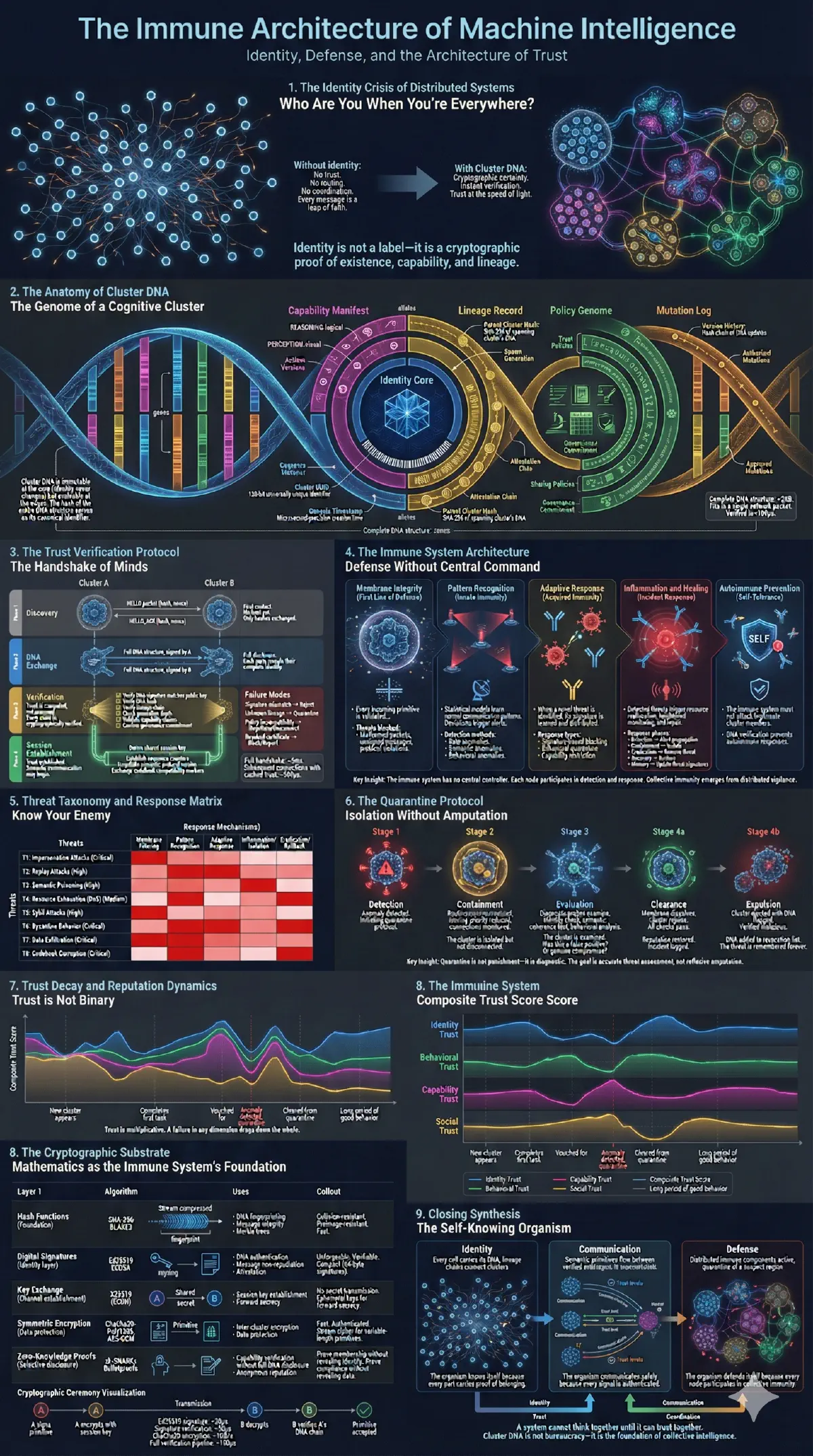The Immune Architecture of Machine Intelligence
